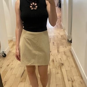 Beige Skirt